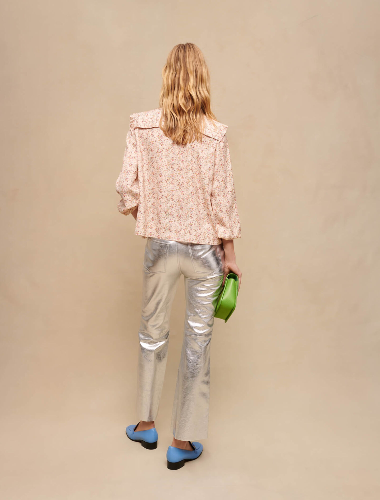 Ruffled blouse