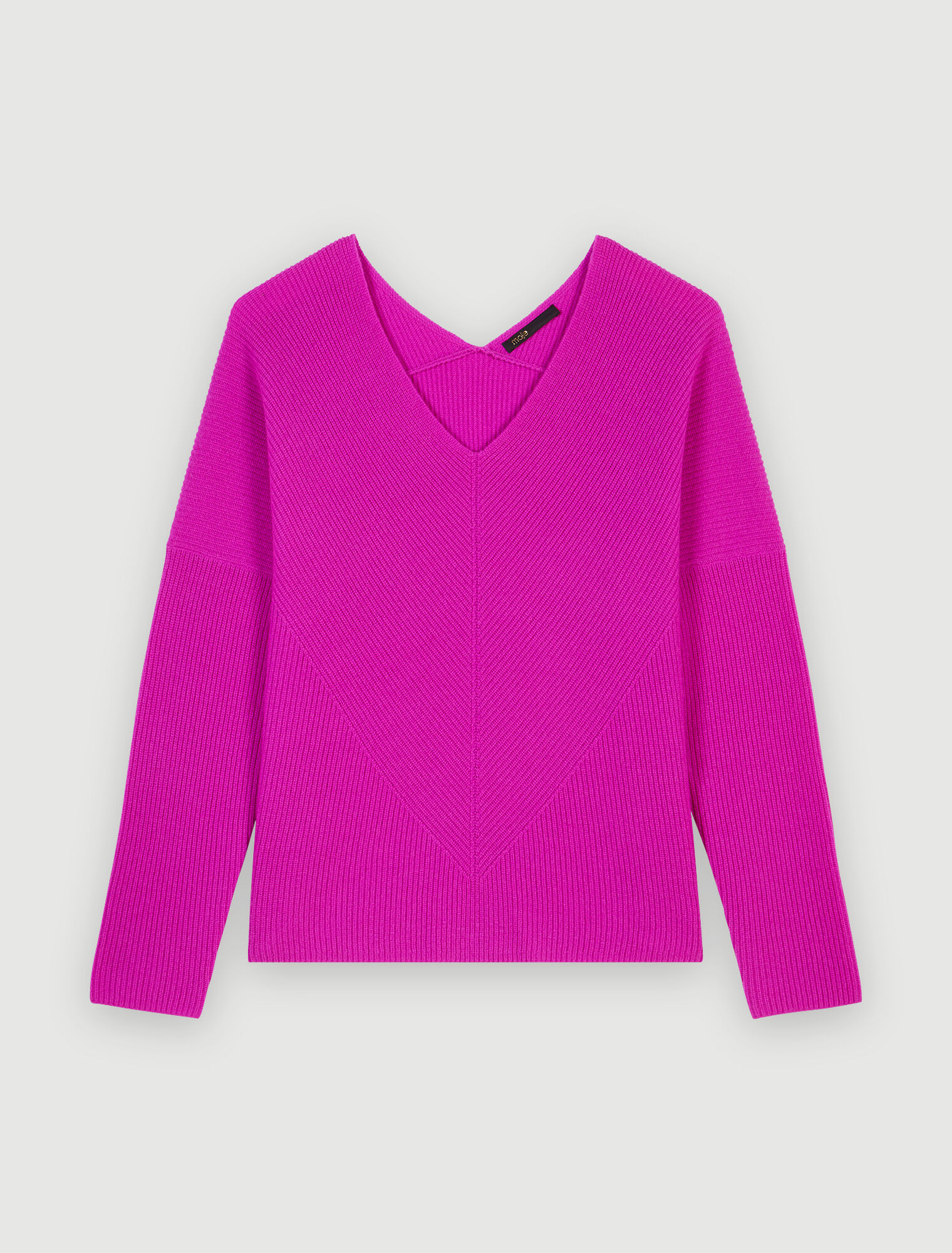 Ribbed cashmere jumper