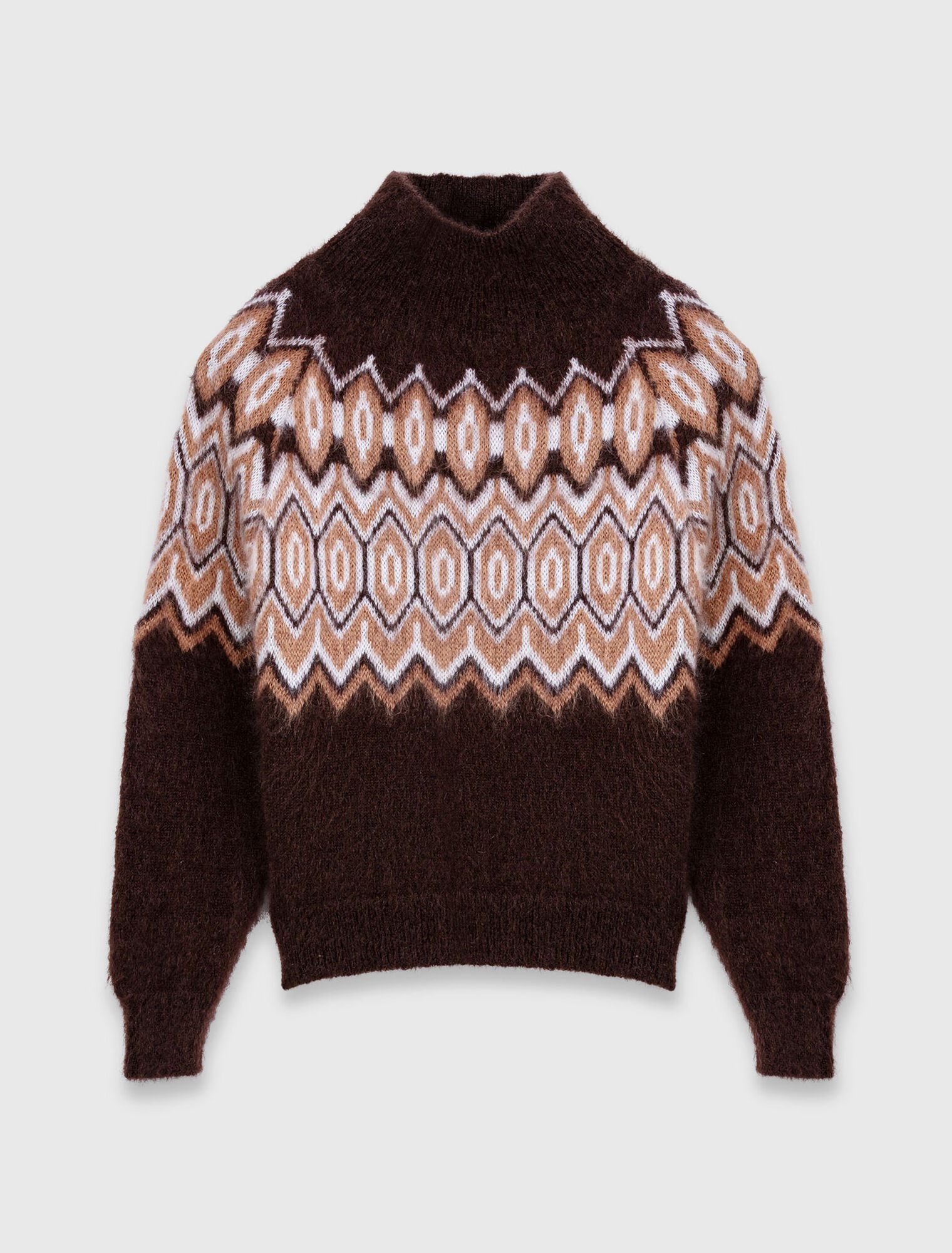 Fair Isle high-neck jumper Fair Isle high-neck jumper