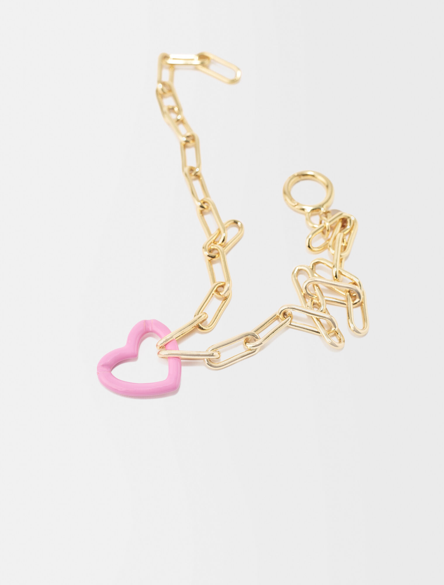 Yellow heart necklace