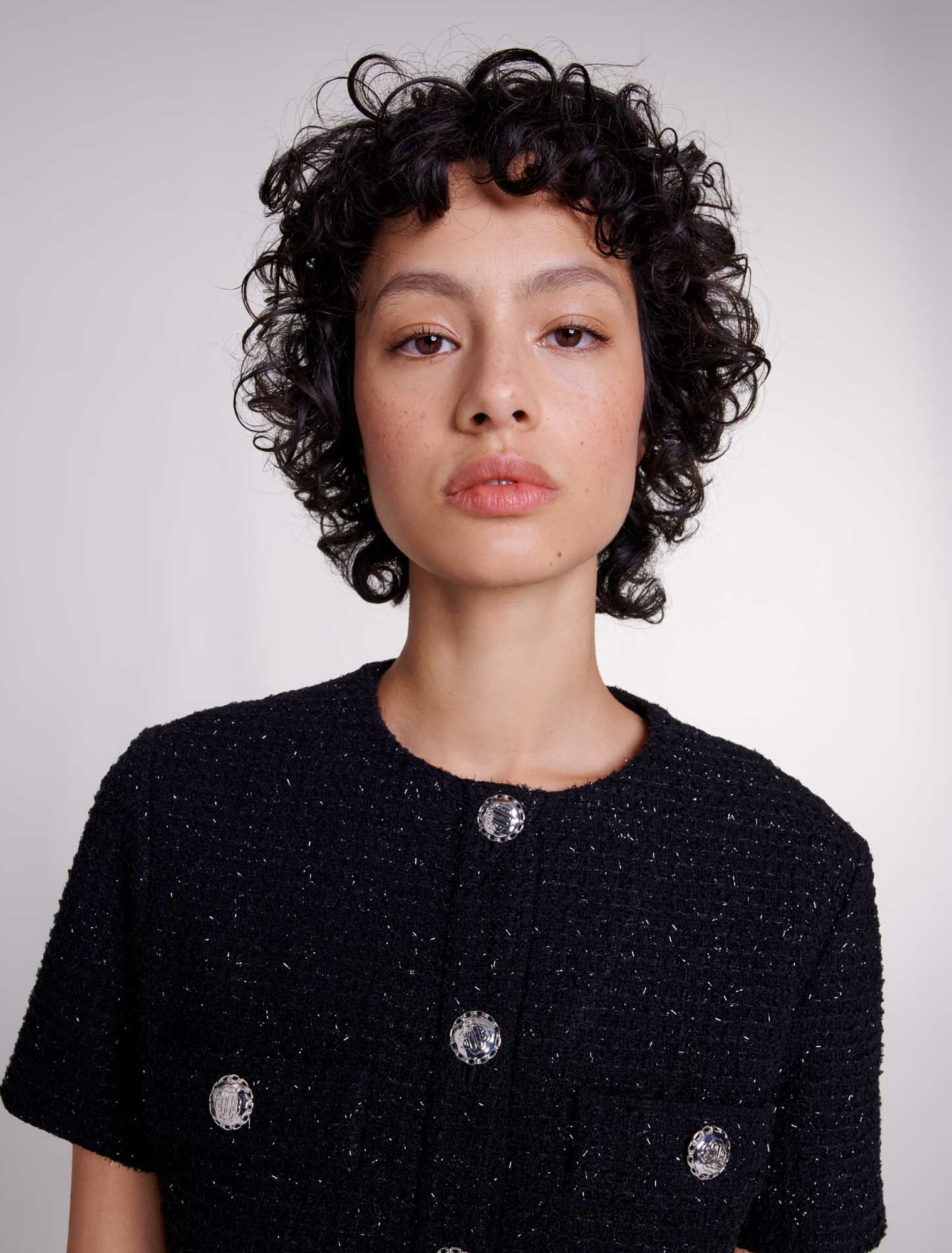 Short tweed dress