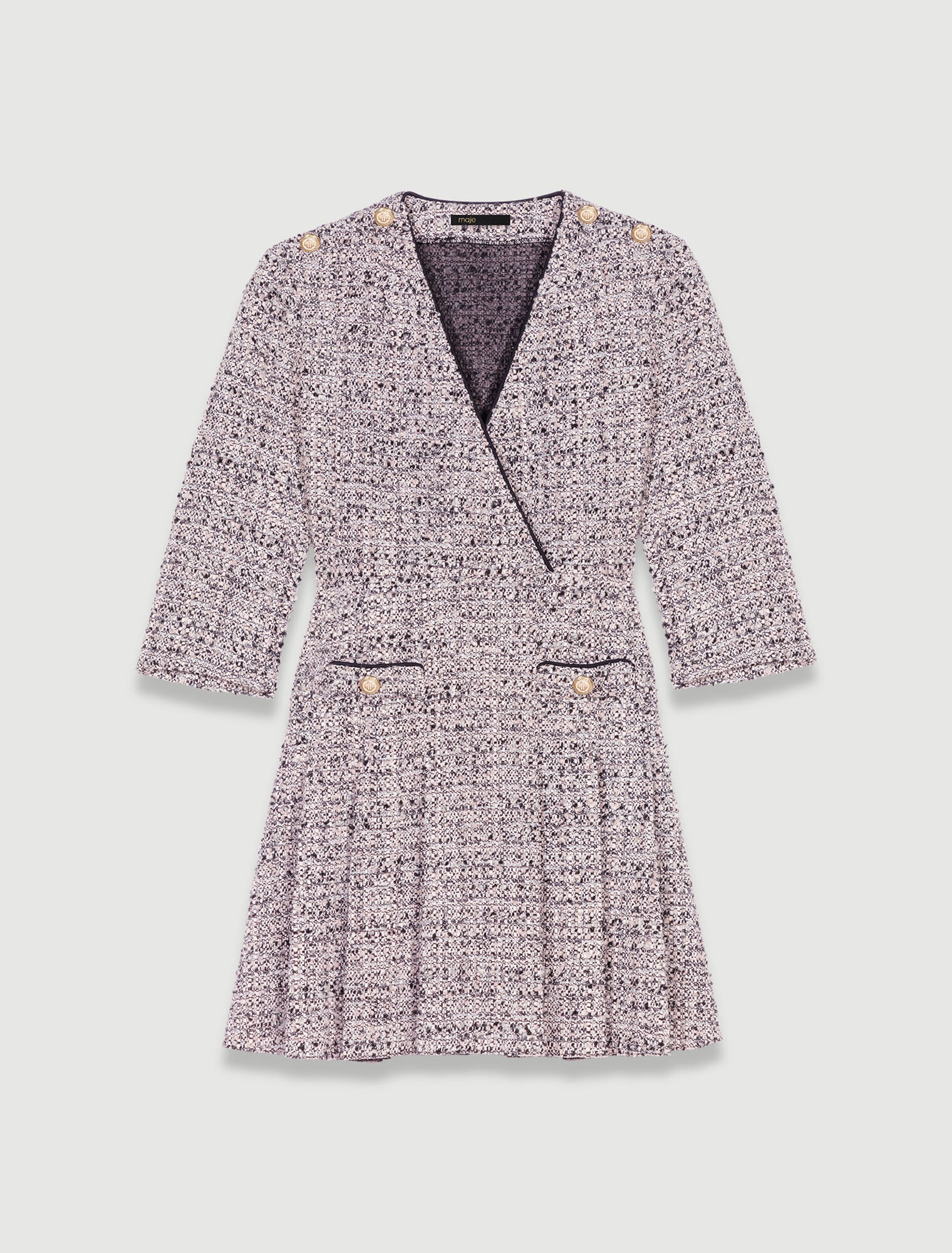 Short tweed dress