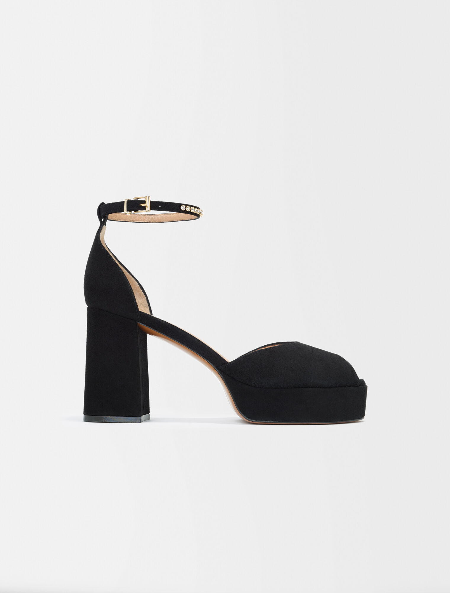 High-heeled sandals