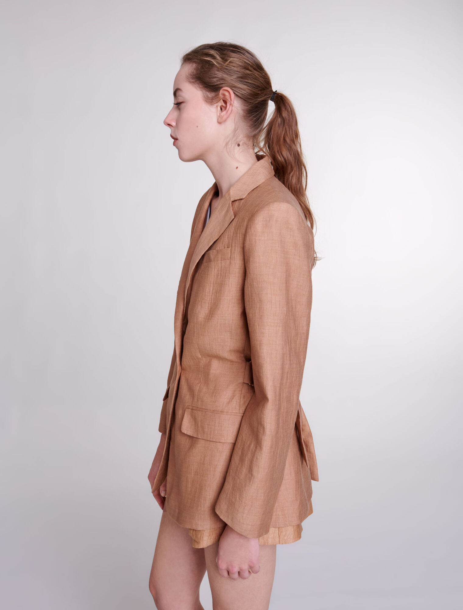 Linen suit jacket