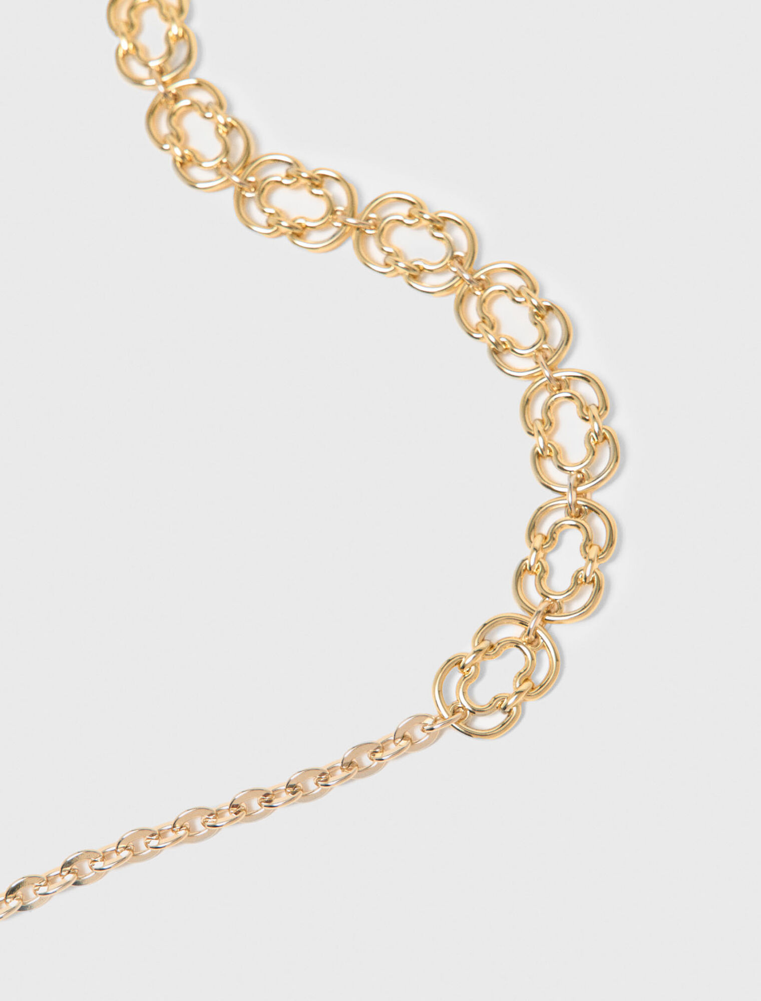 Chain belt with new link