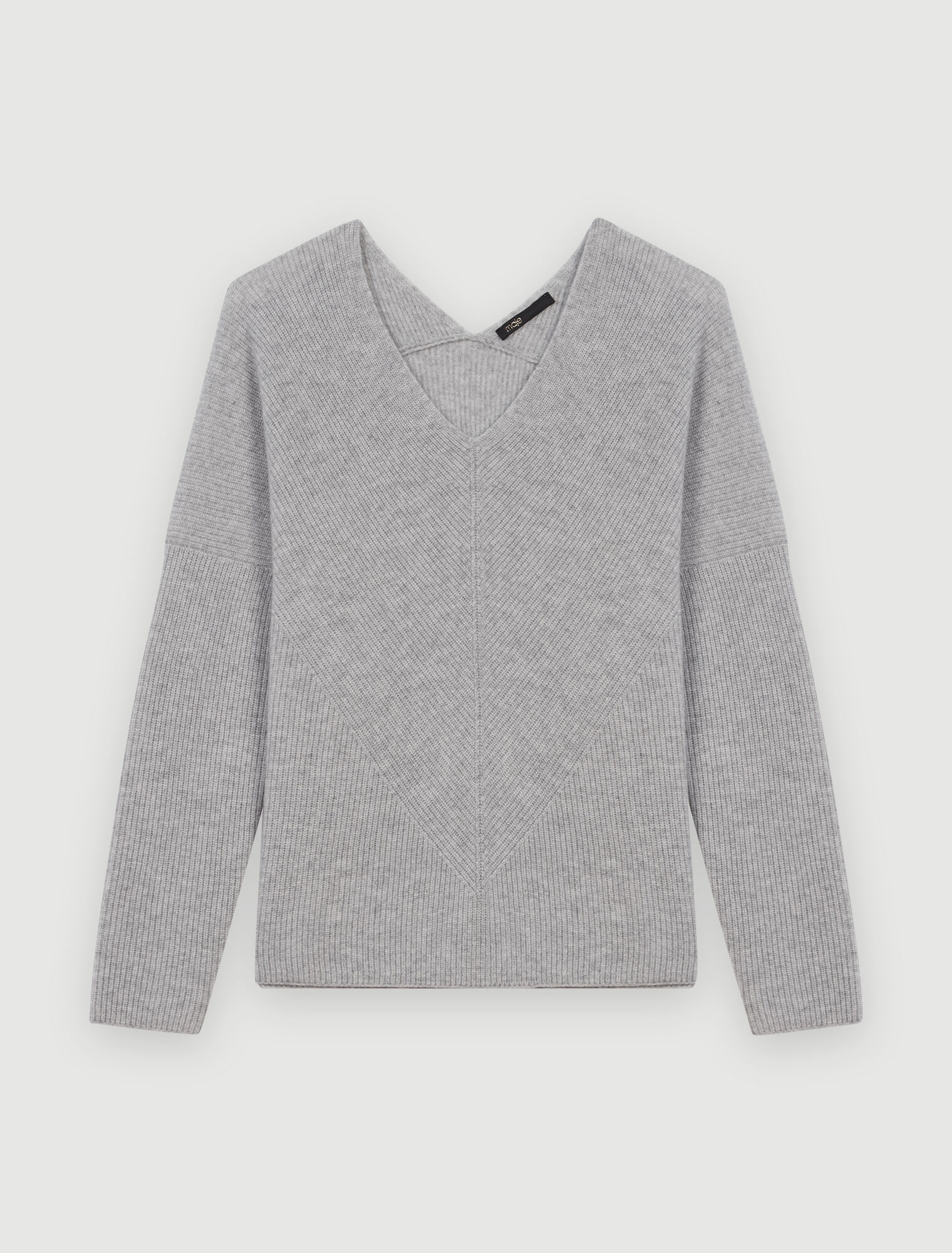 Ribbed cashmere jumper