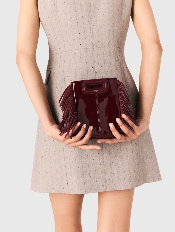 Patent leather M Mini bag