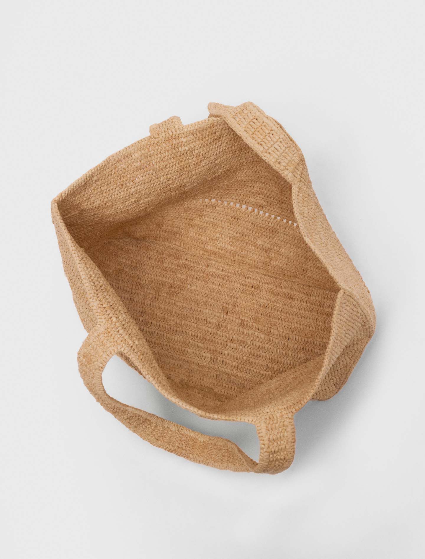 Natural crocheted raffia tote bag Natural For Women | Maje