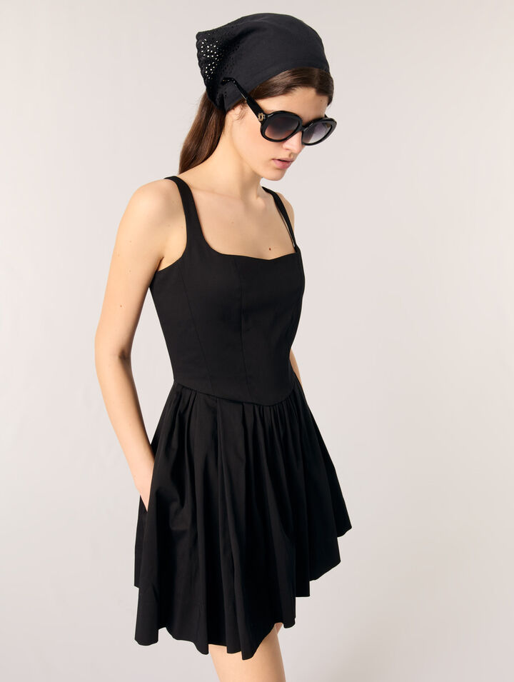 Mini cotton dress