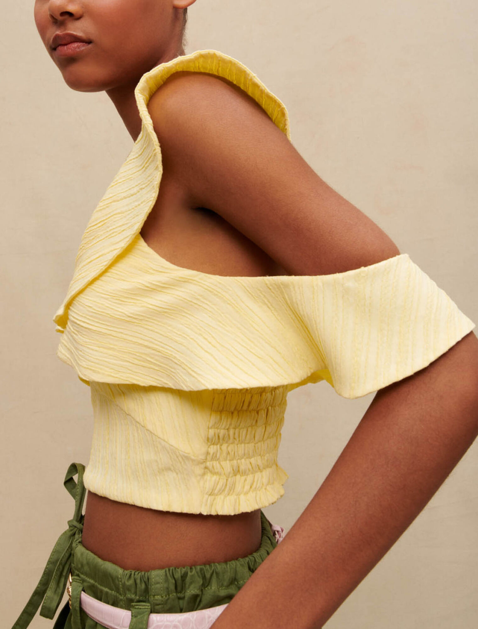 Smocked top