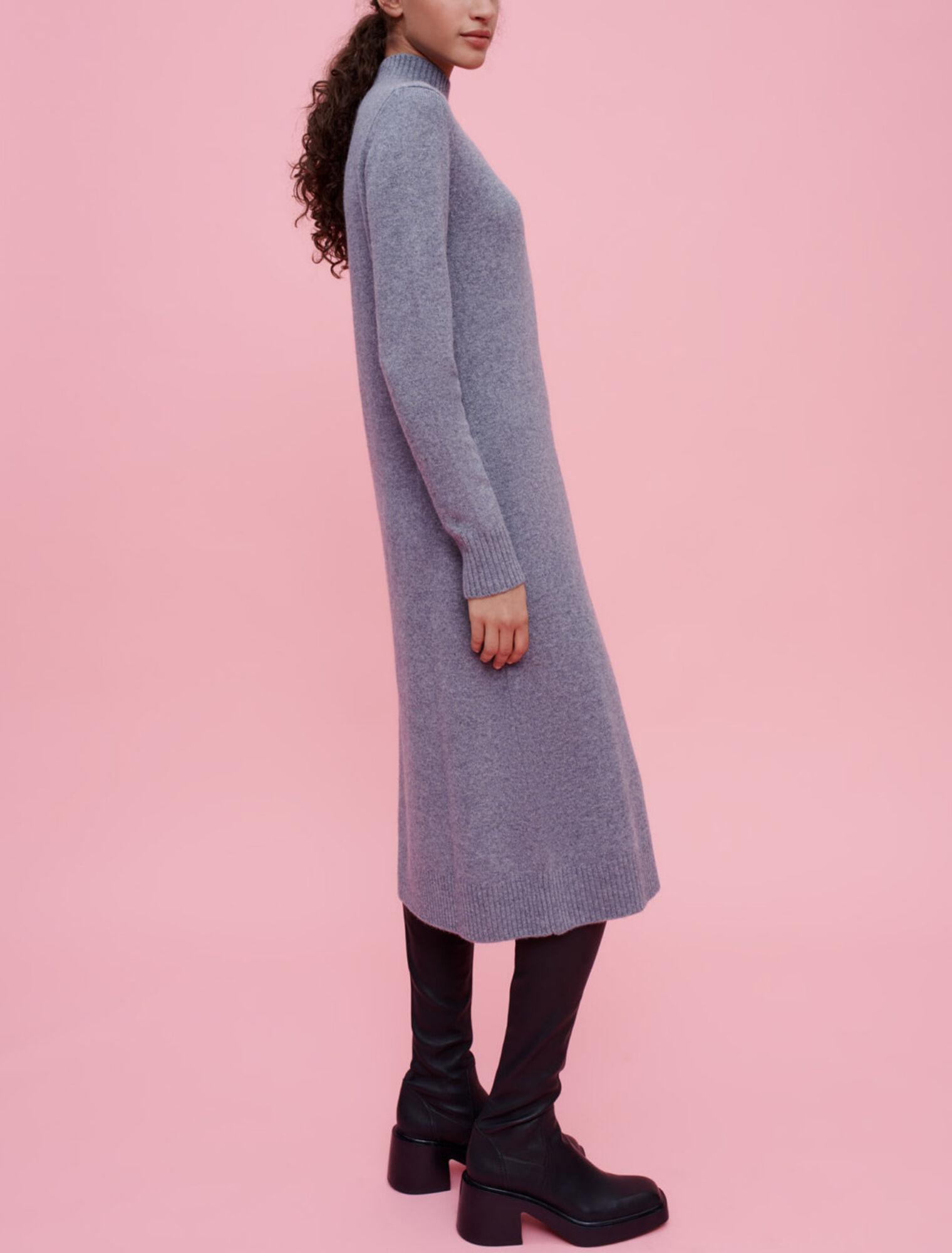 Cashmere maxi dress