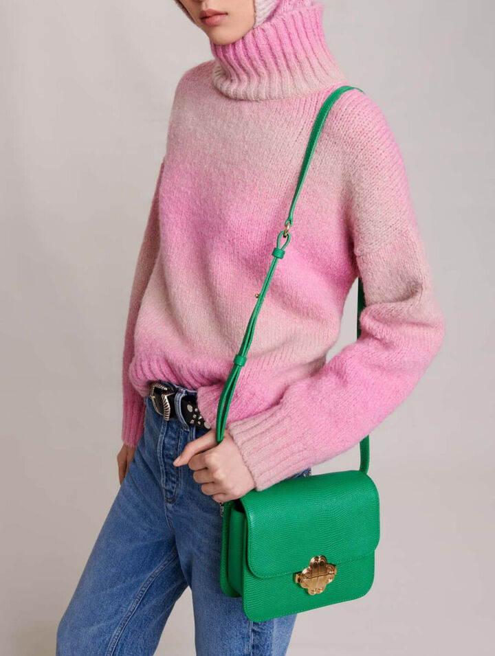 Gradient knit jumper