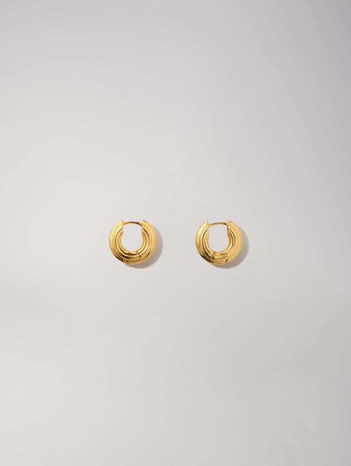 Creole mini earrings