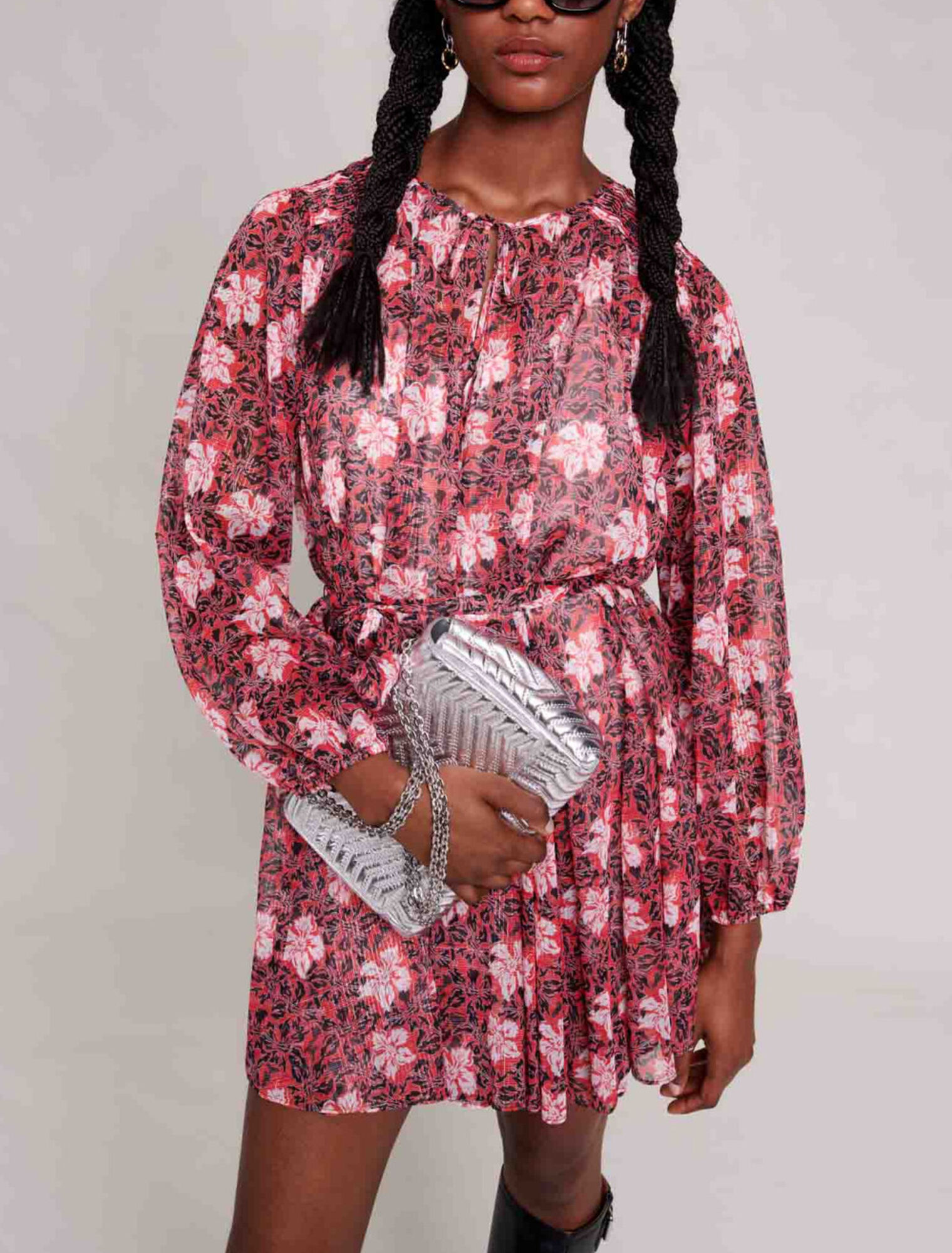 Short floral dress