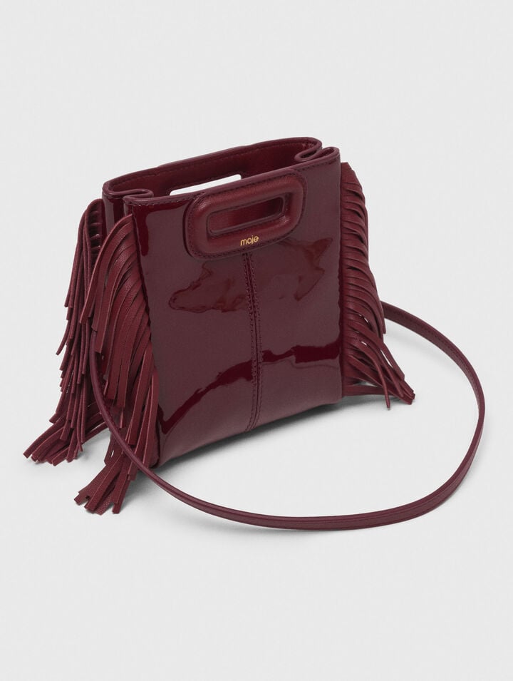 Patent leather M Mini bag