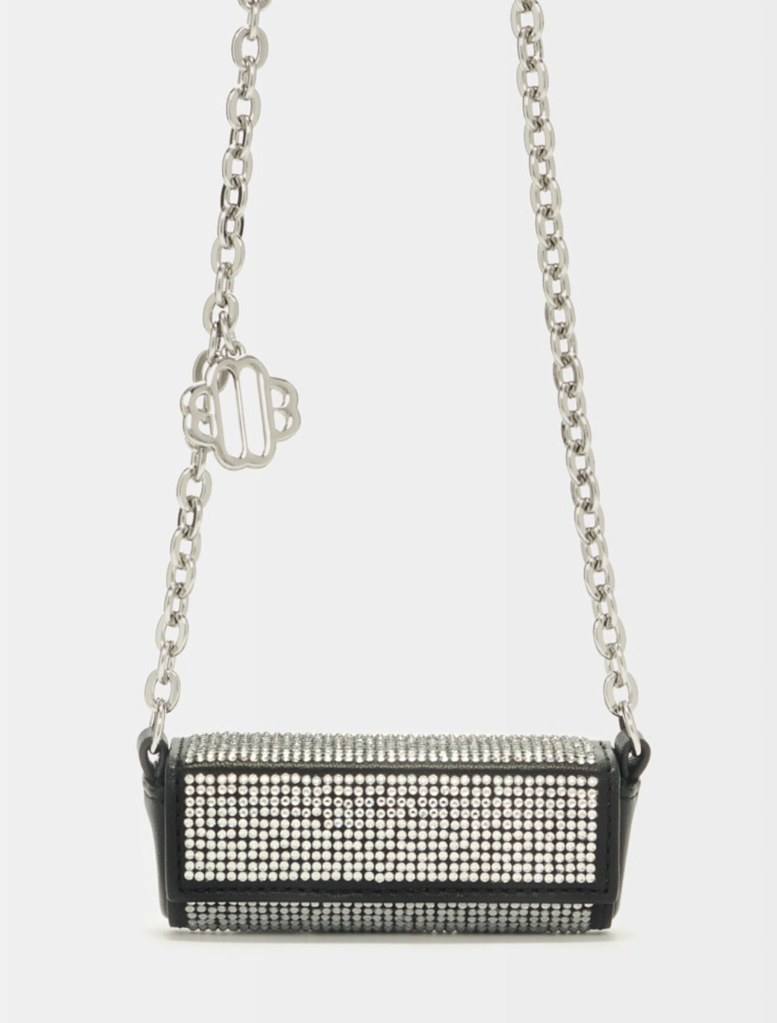 Fully rhinestone lipstick holder
