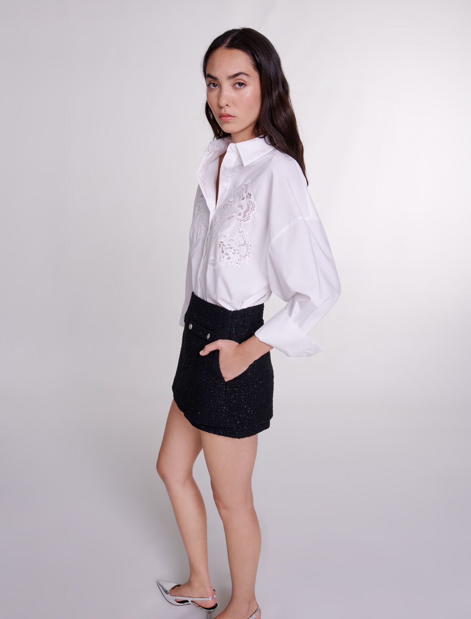 Tweed shorts