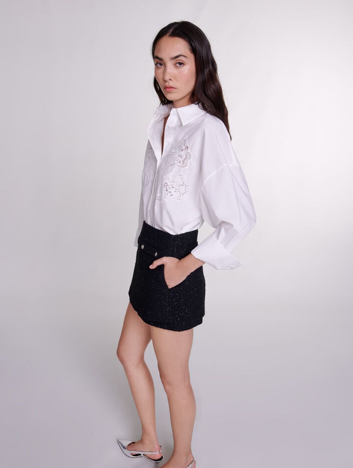 Tweed shorts