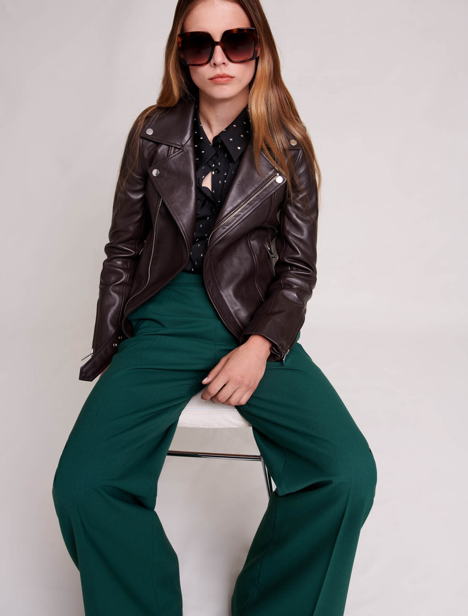 Leather jacket