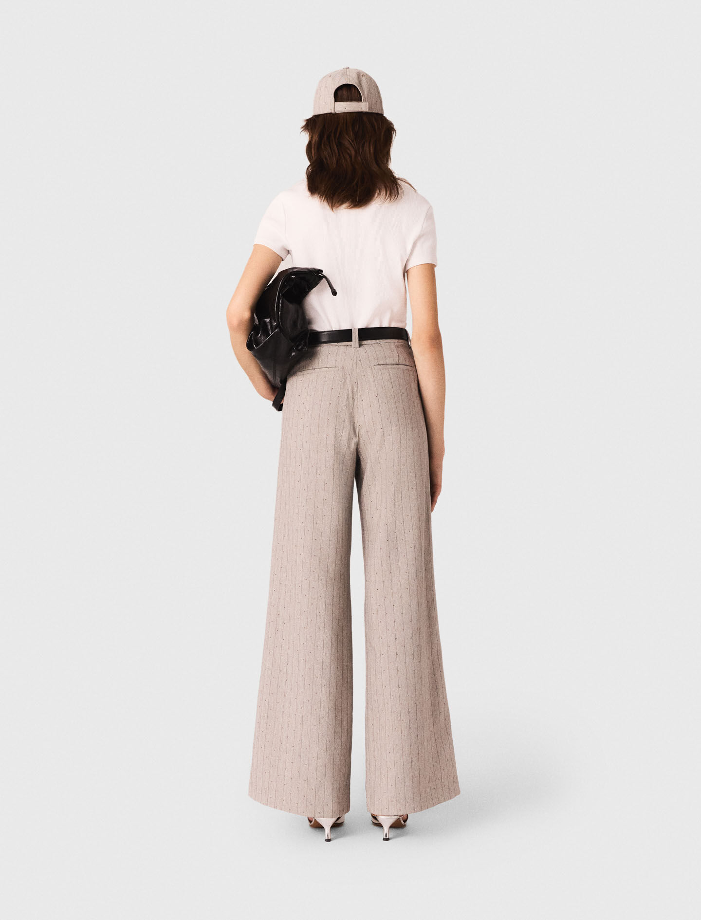 Tシャツ・カットソー BEIGE DETACHABLE WRAP SKIRT Vince - Cliffside Asymmetric Wrap Skirt | Mitchell Stores