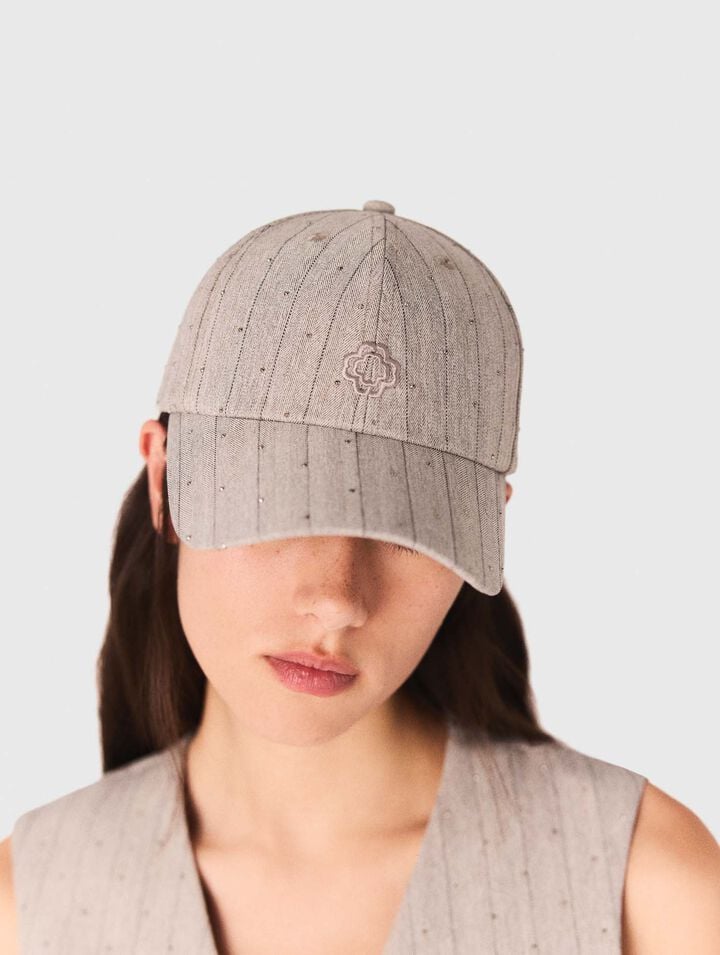 Printed cotton hat