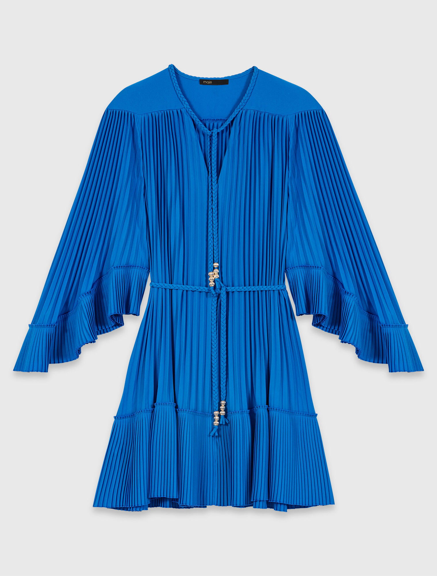 Short pleated dress