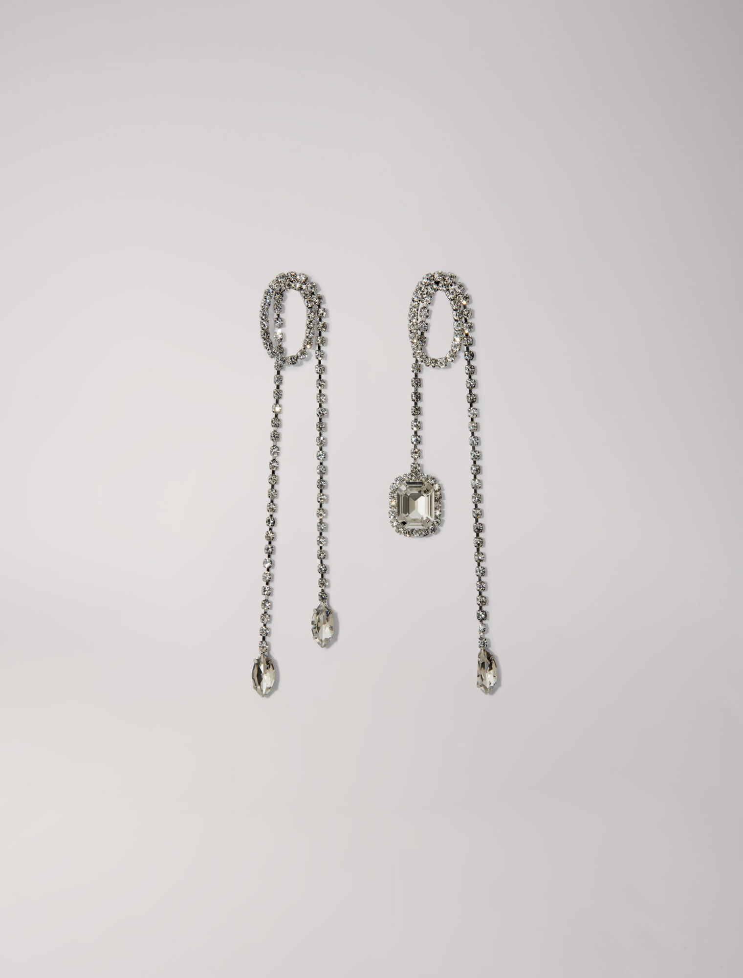 Rhinestone earrings