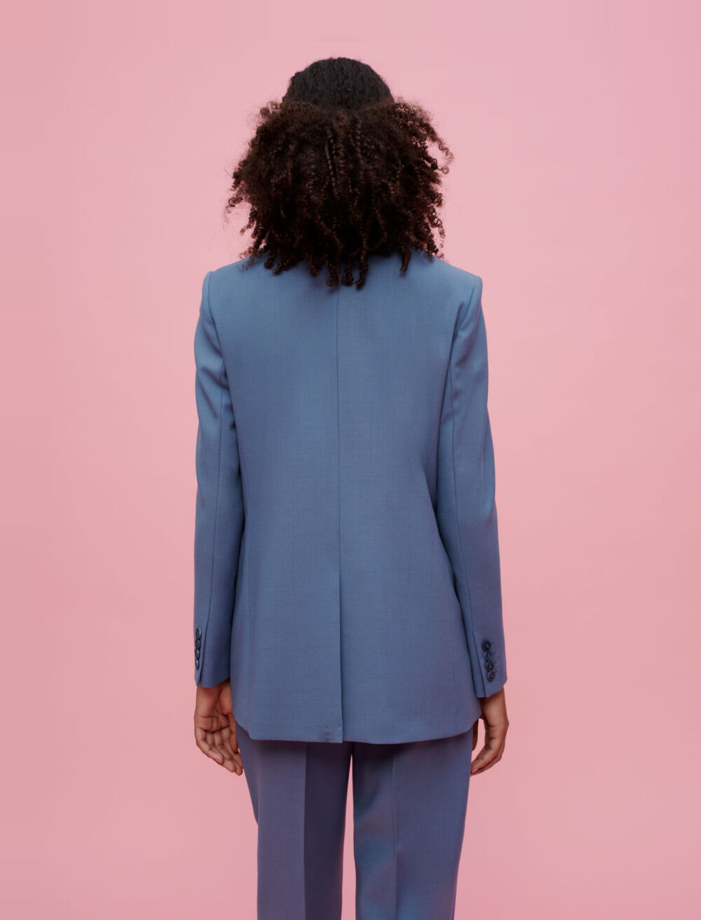 Maje double breasted blazer deals