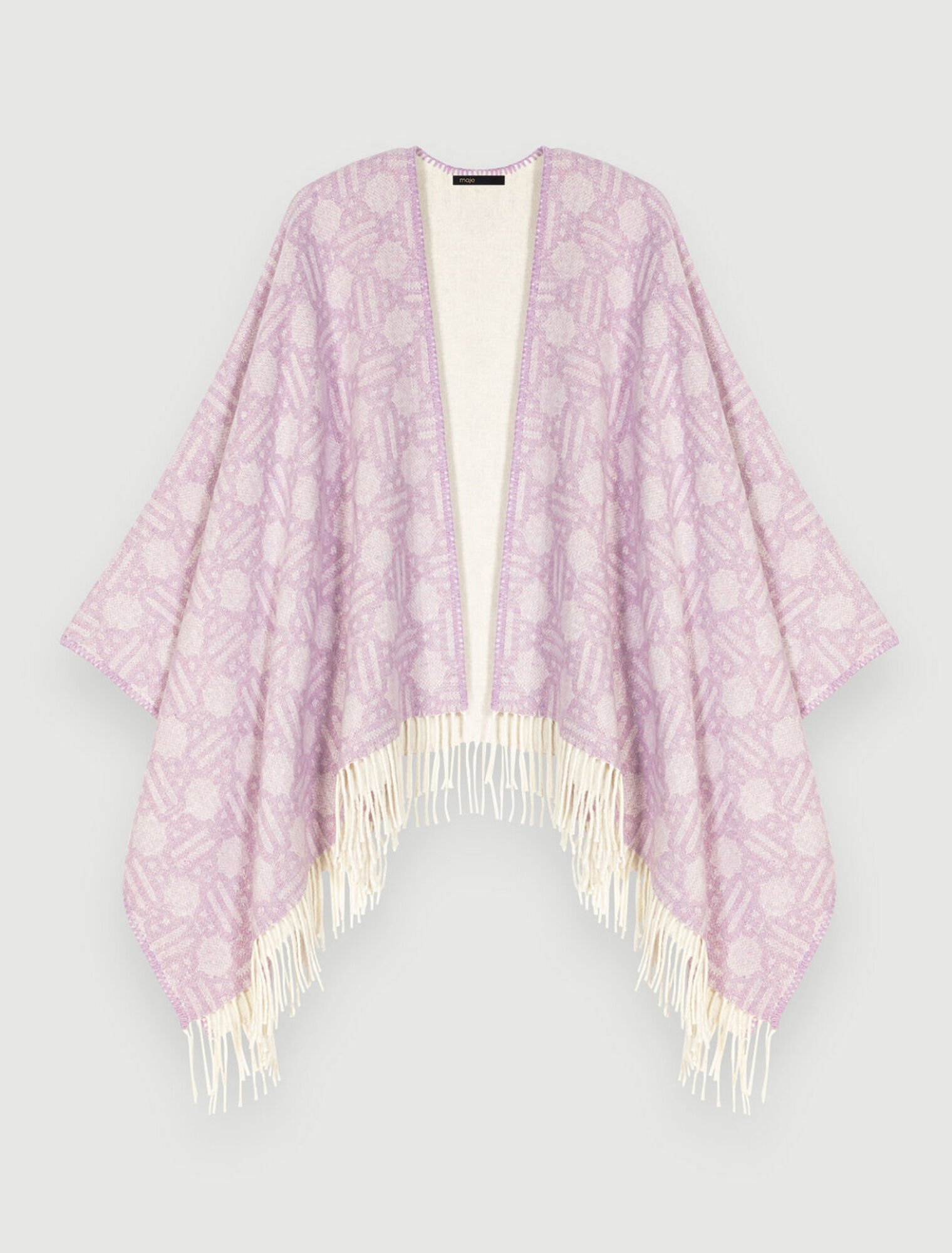 Maje Clover poncho