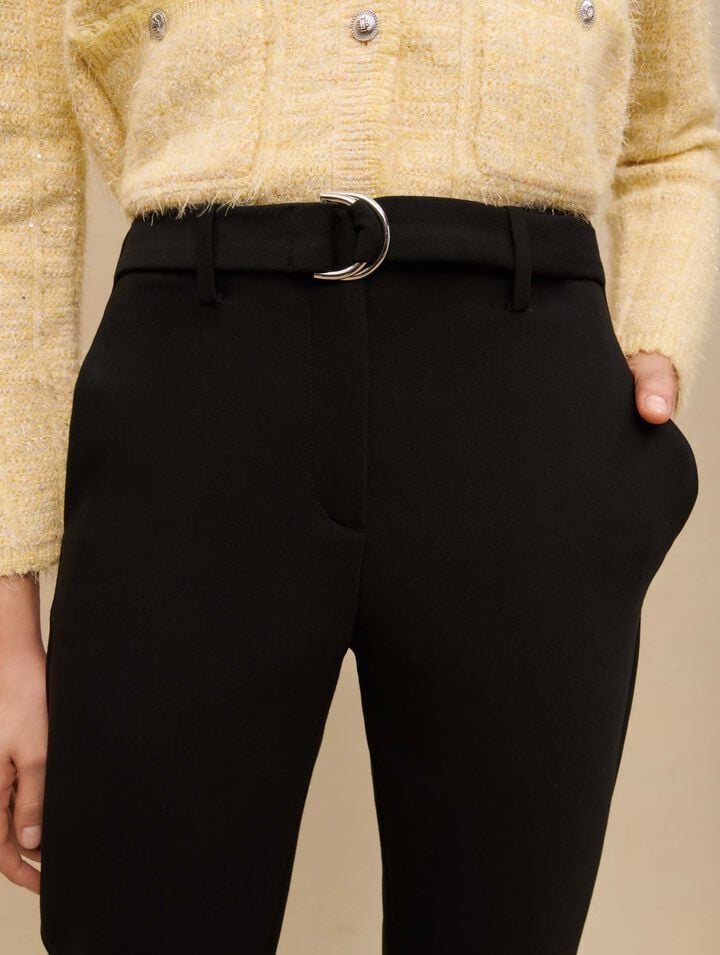 Straight suit trousers