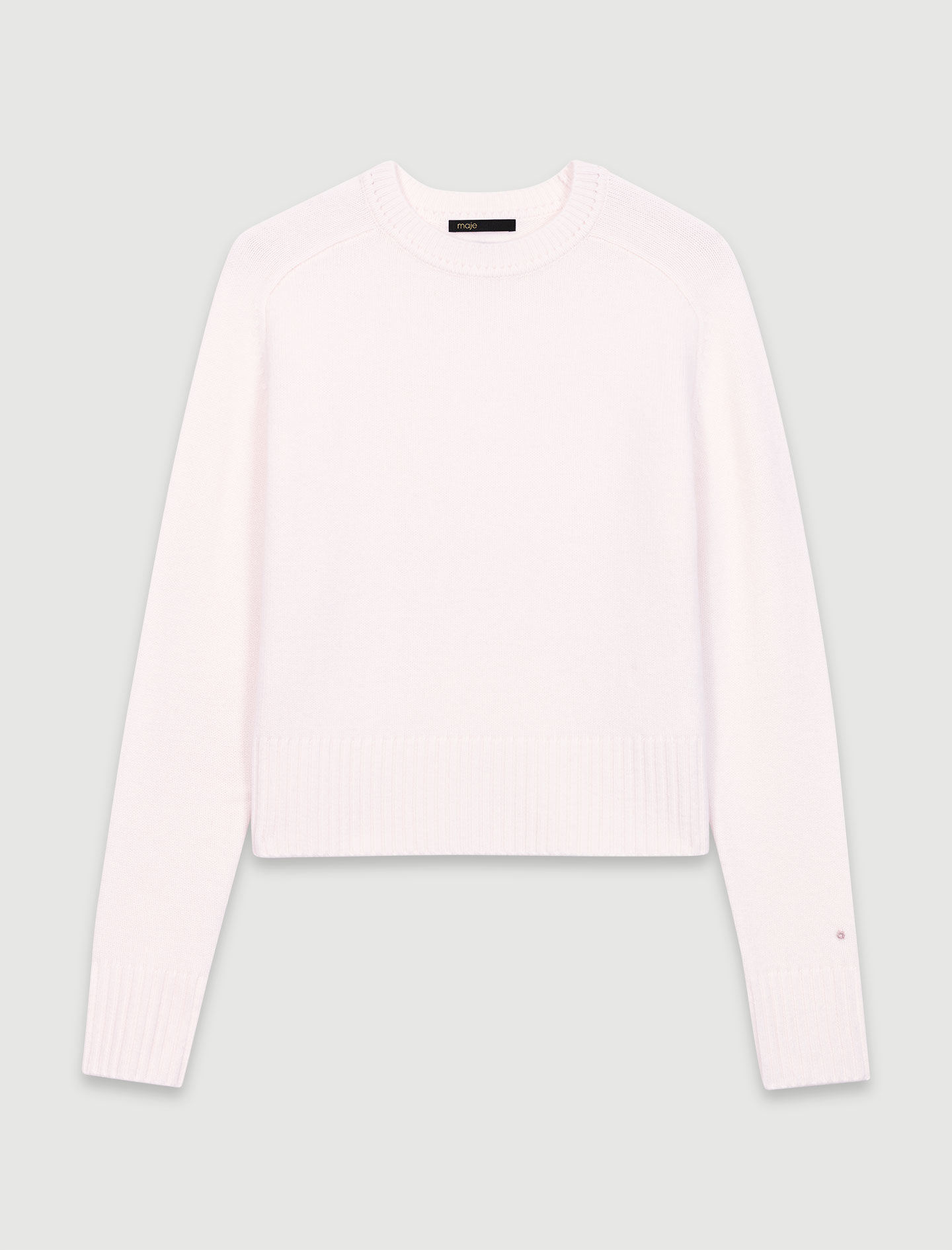 Cashmere jumper White For Women | Maje