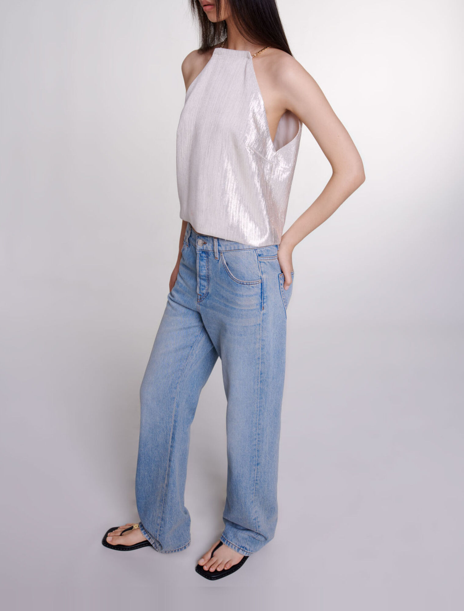 Wide-leg jeans