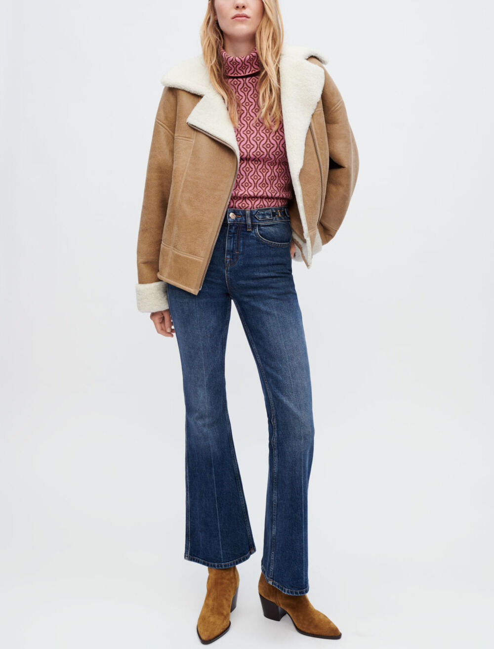 Maje coat camel store