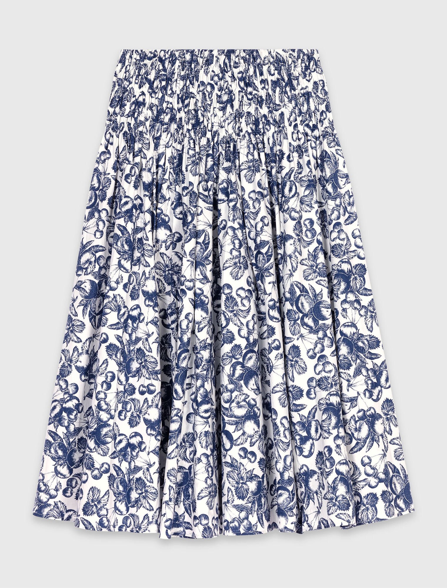 Printed maxi skirt