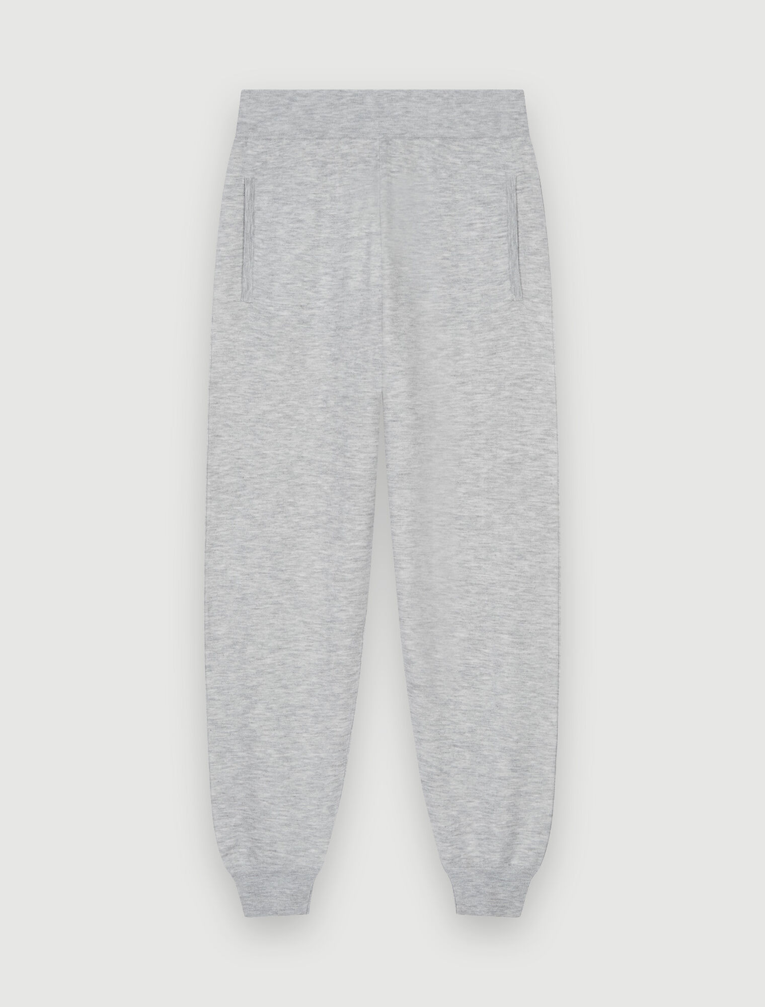 Mottled fleece jogging pants