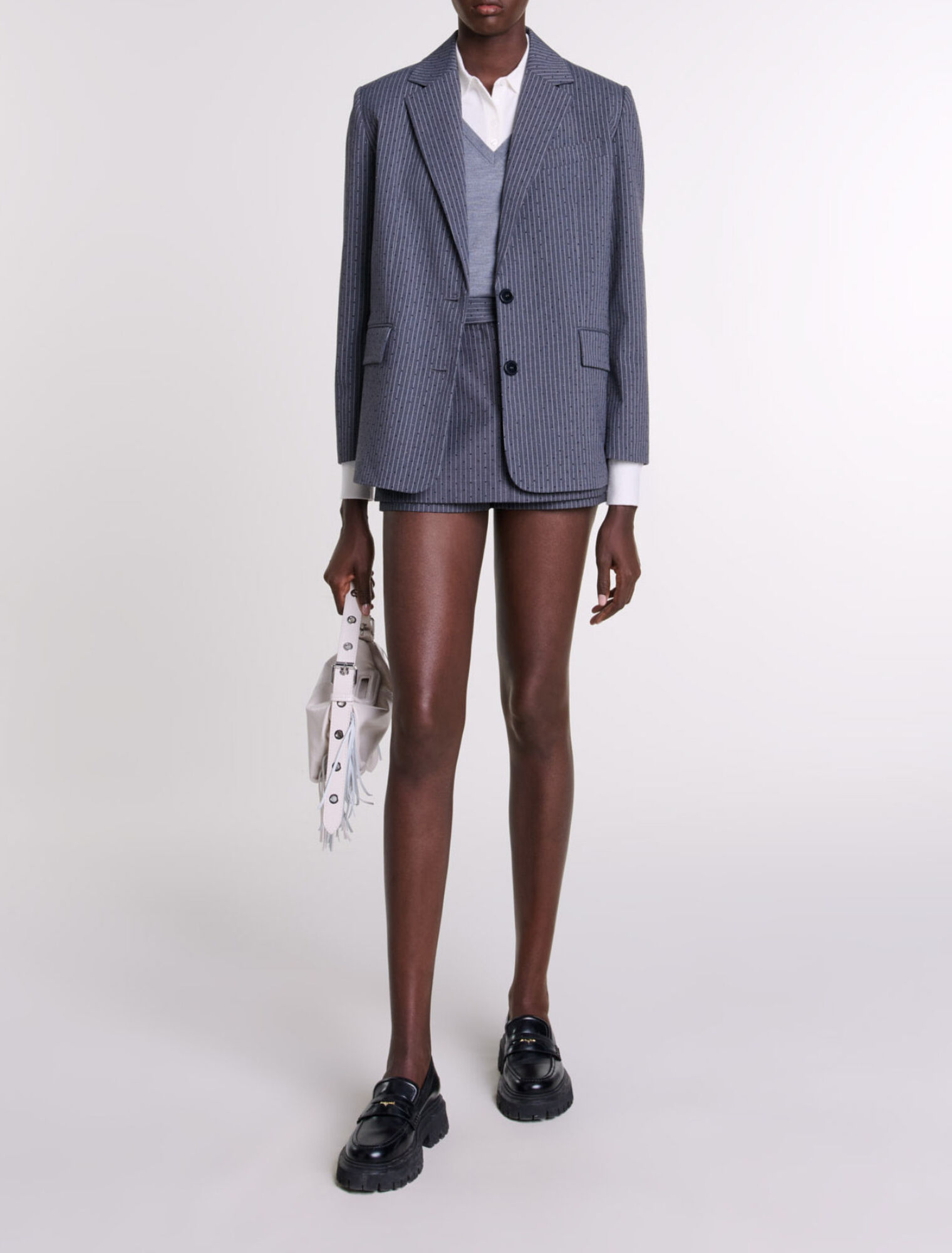Rhinestone suit jacket