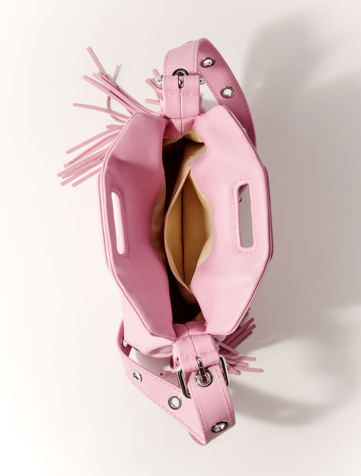 Plain leather mini Miss M bag