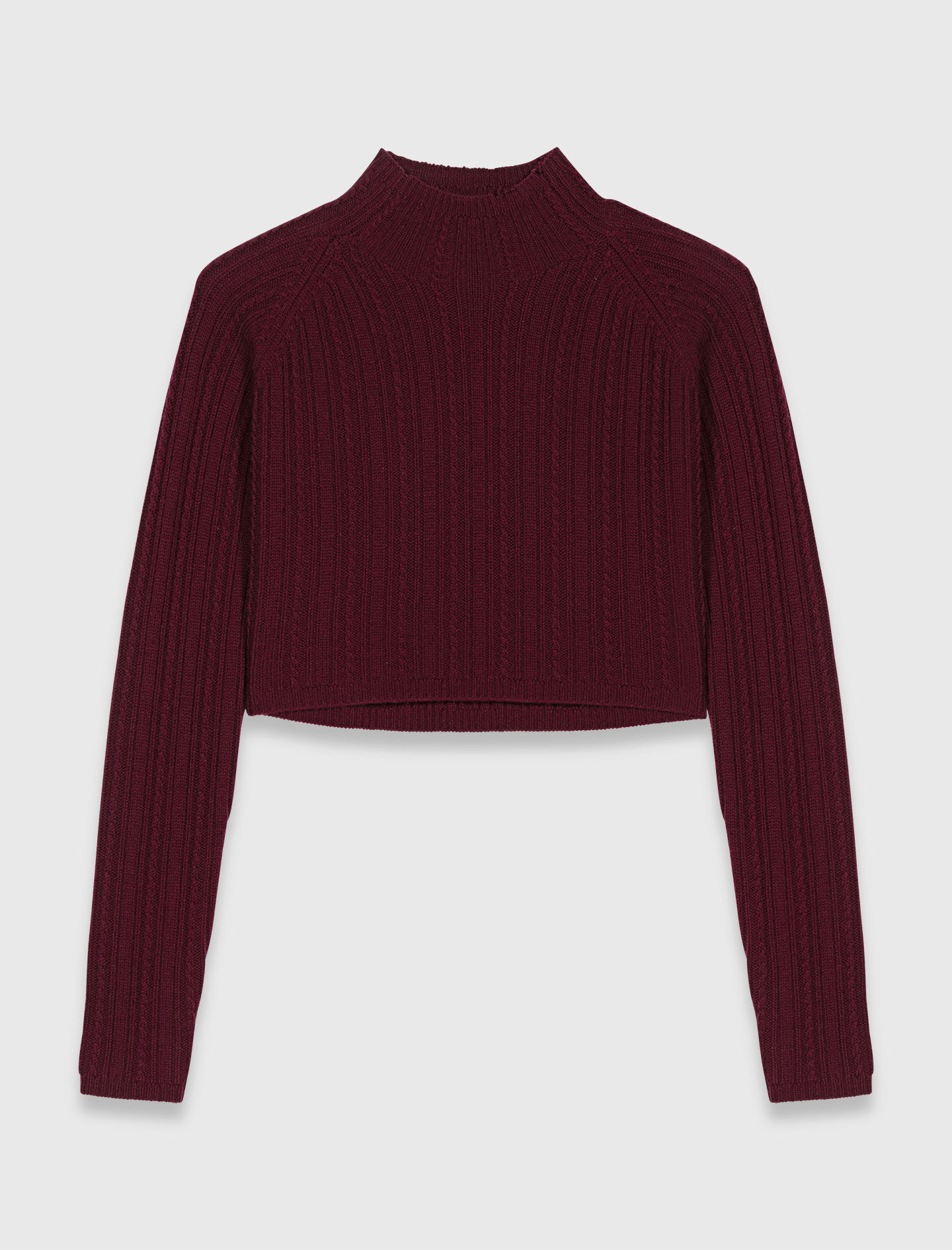 2-in-1 knit mini dress Red For Women | Maje