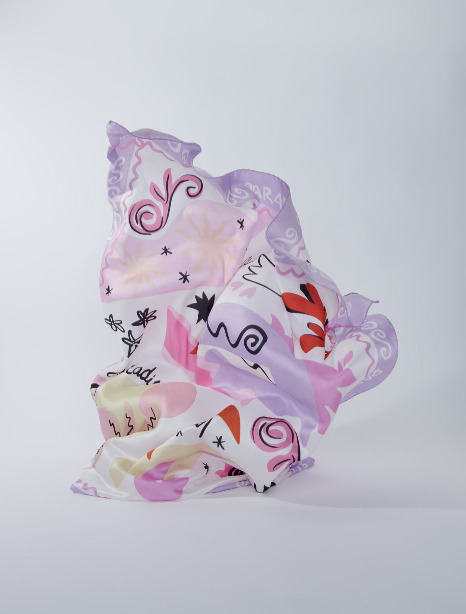 Paradisio silk scarf