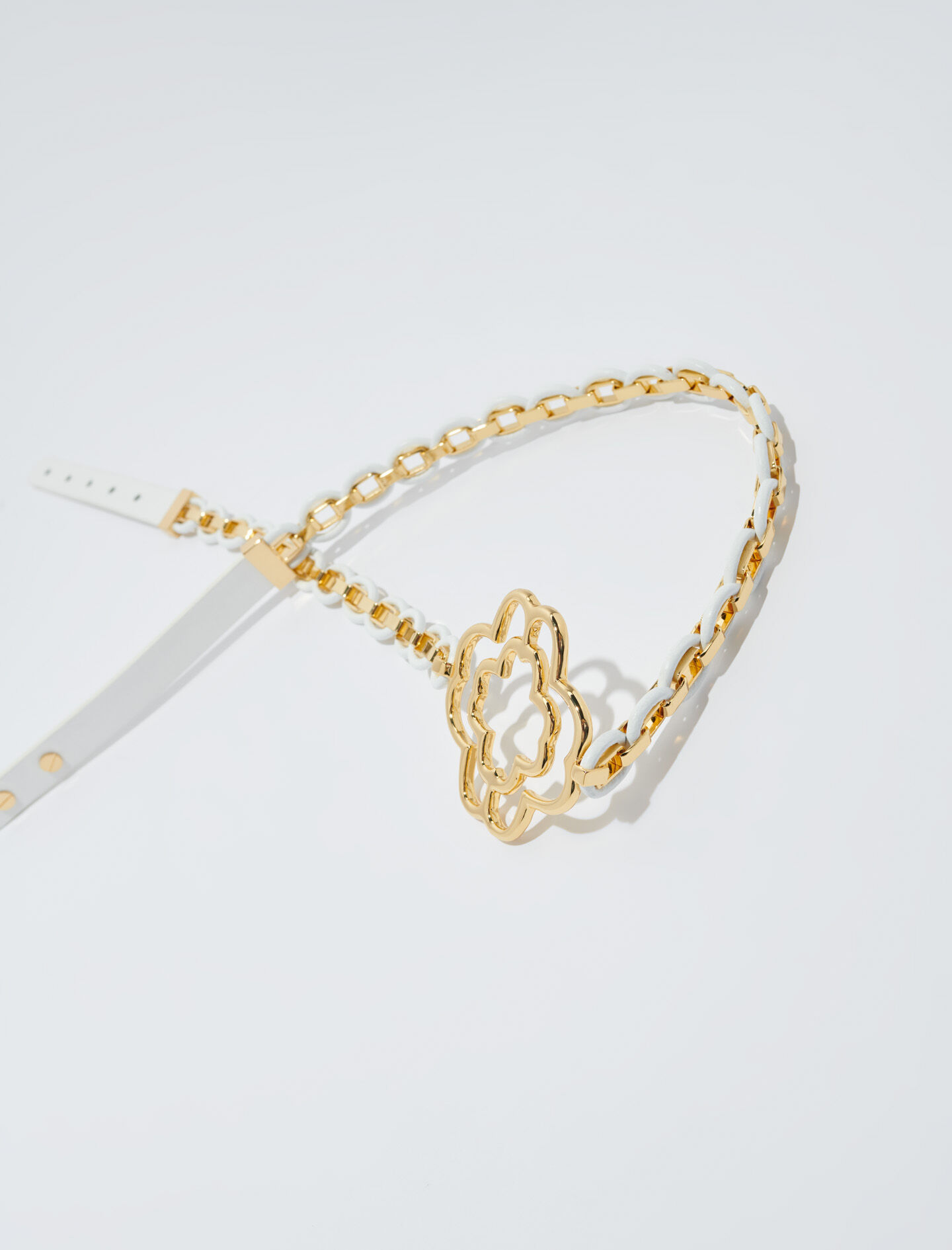 『1年保証』 Clover fine mix chain belt ジャケット・アウター