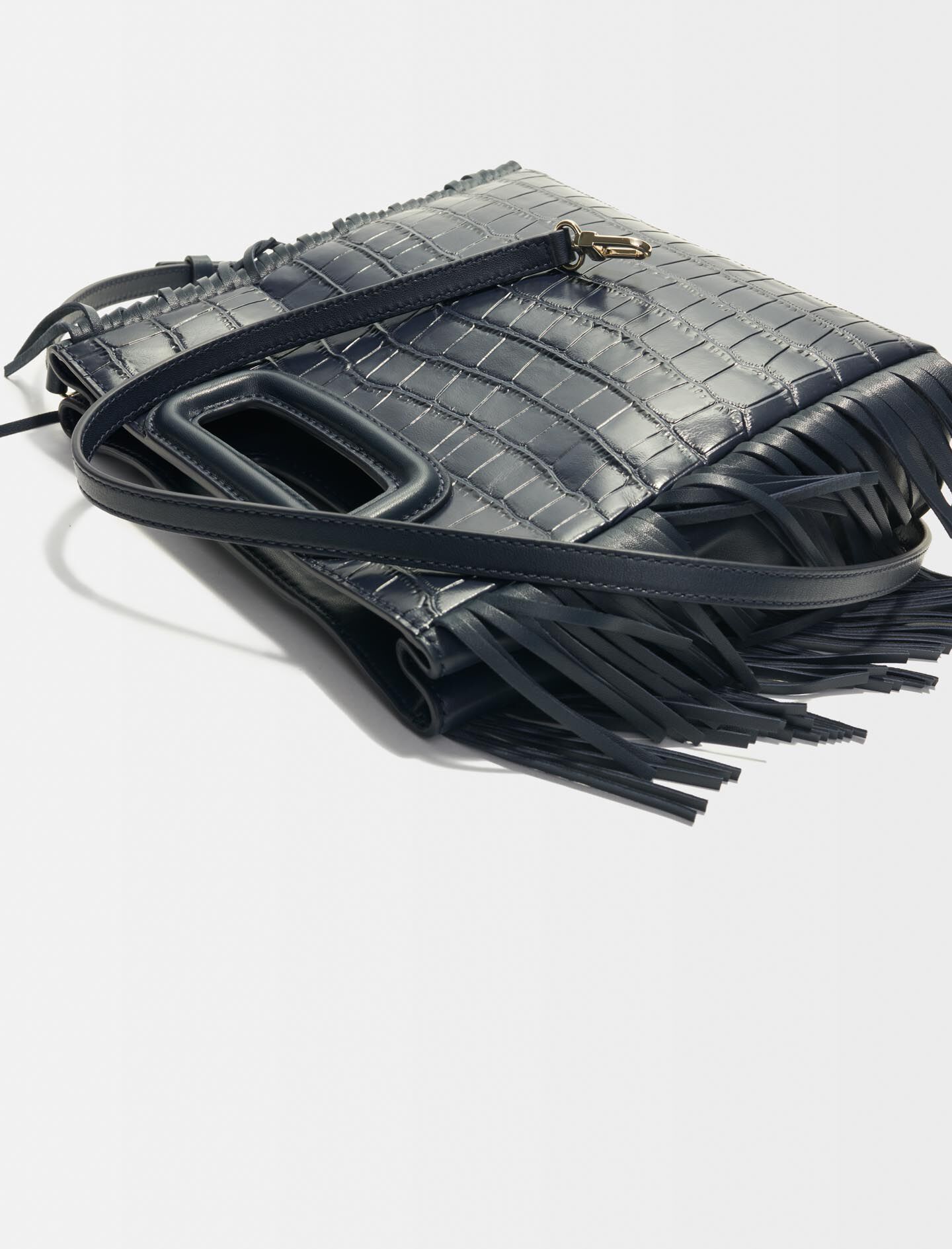F.♡新品♡MACPHEE M bag in crocodile-effect leather