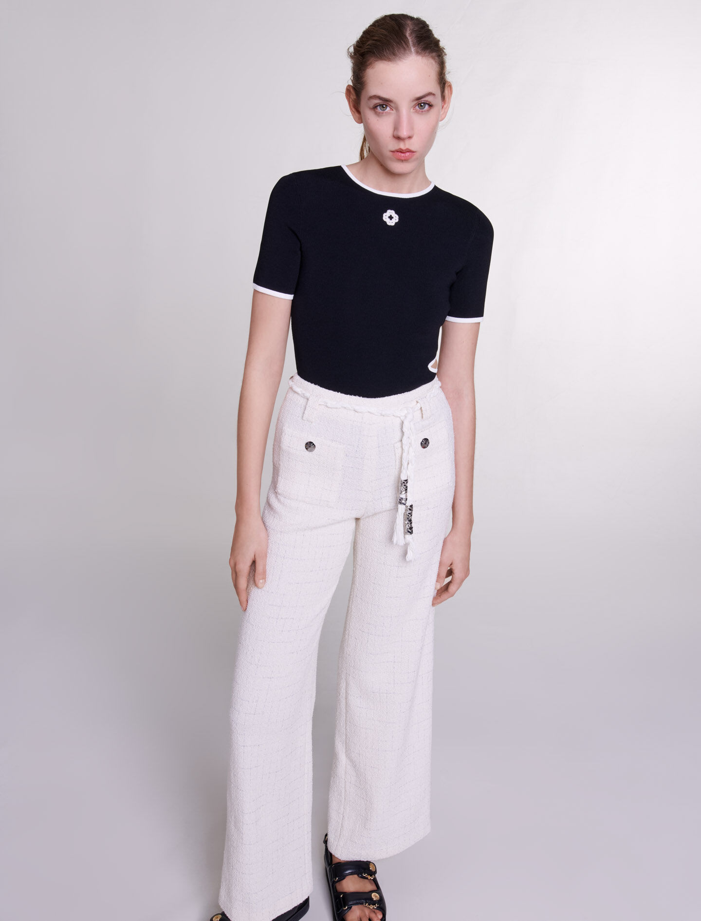 NEEDLES( ニードルズ）|Basic Trouser - Fancy Tweed - BEVERLY