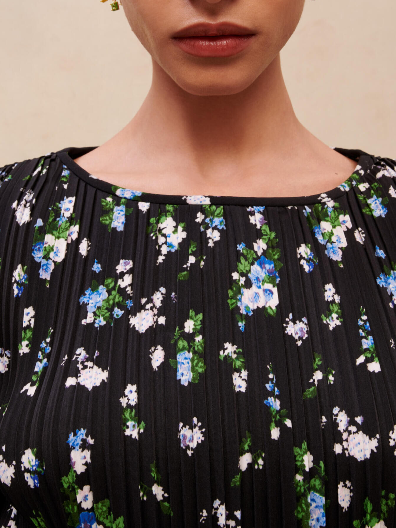 Floral-print dress