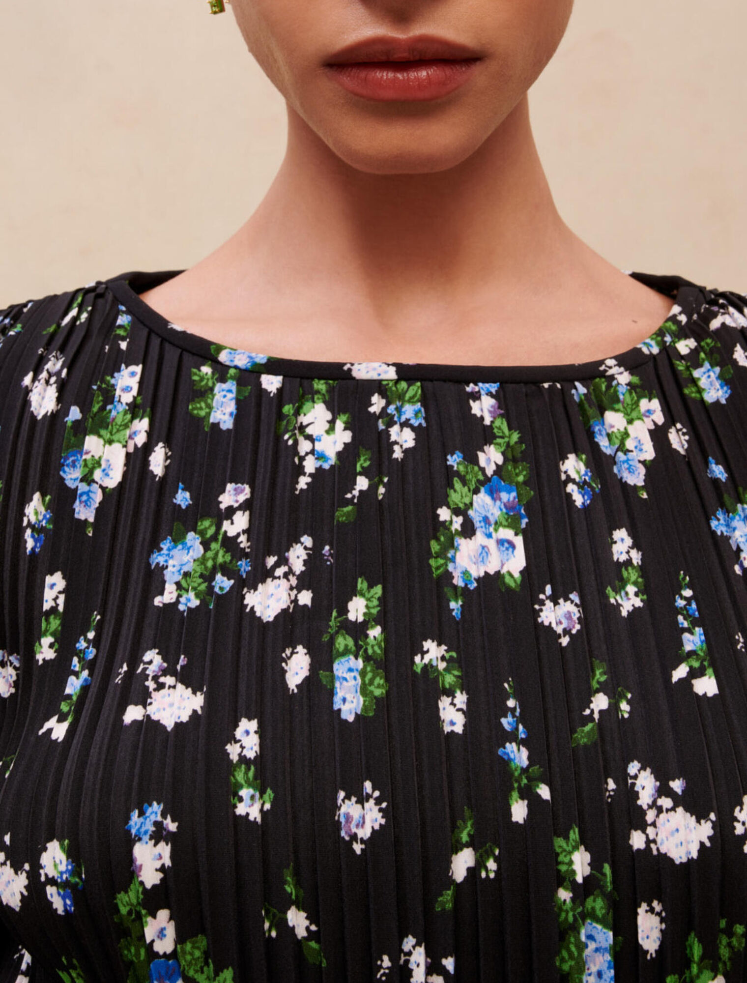 Floral-print dress