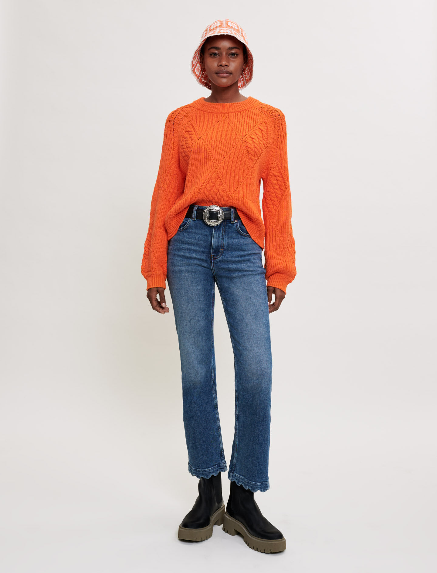 MAJE 売れ筋商品|||マージュ ニット&セーター アウター レディース Sweaters Orange Sites-Maje-US-Site