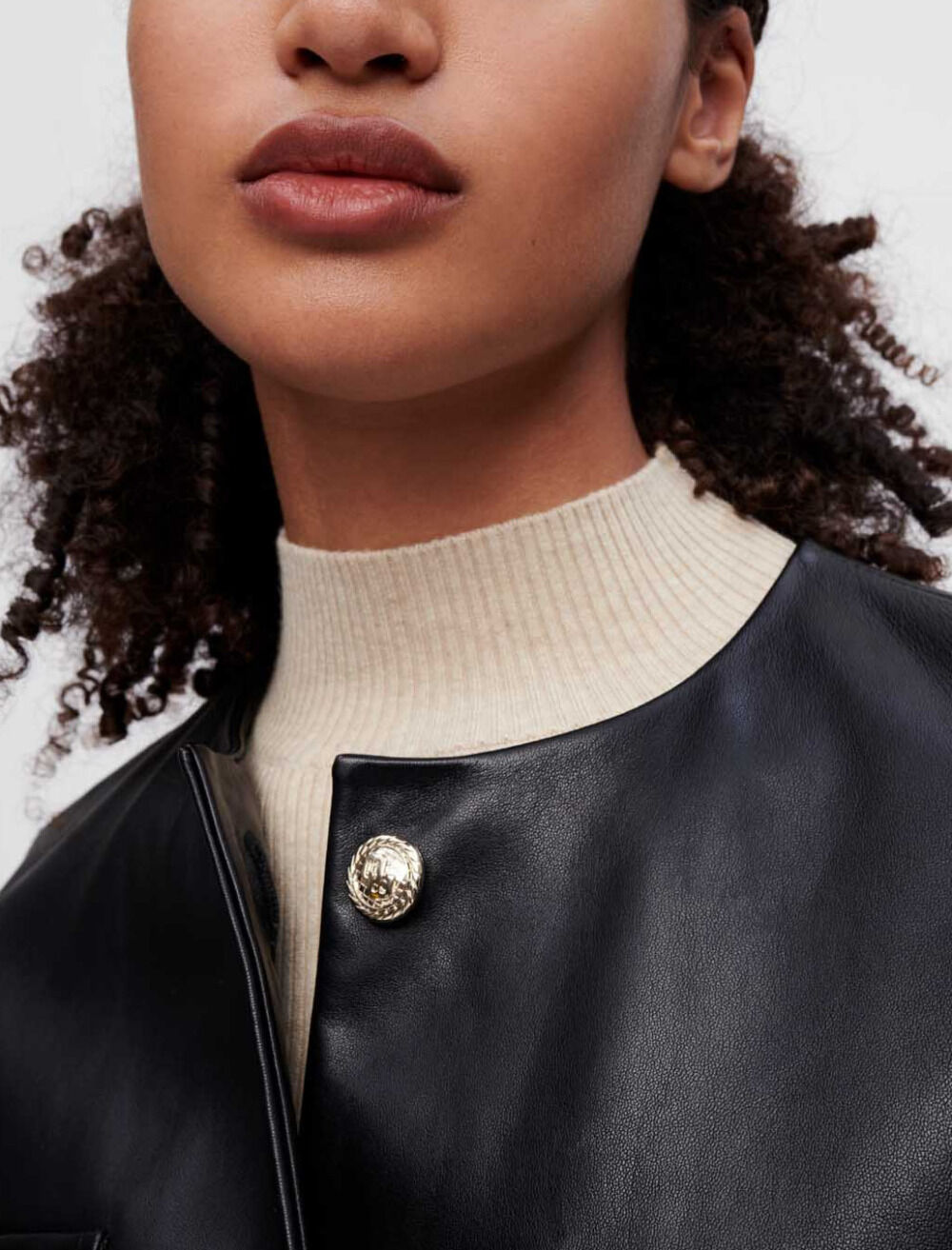 4-pocket leather jacket