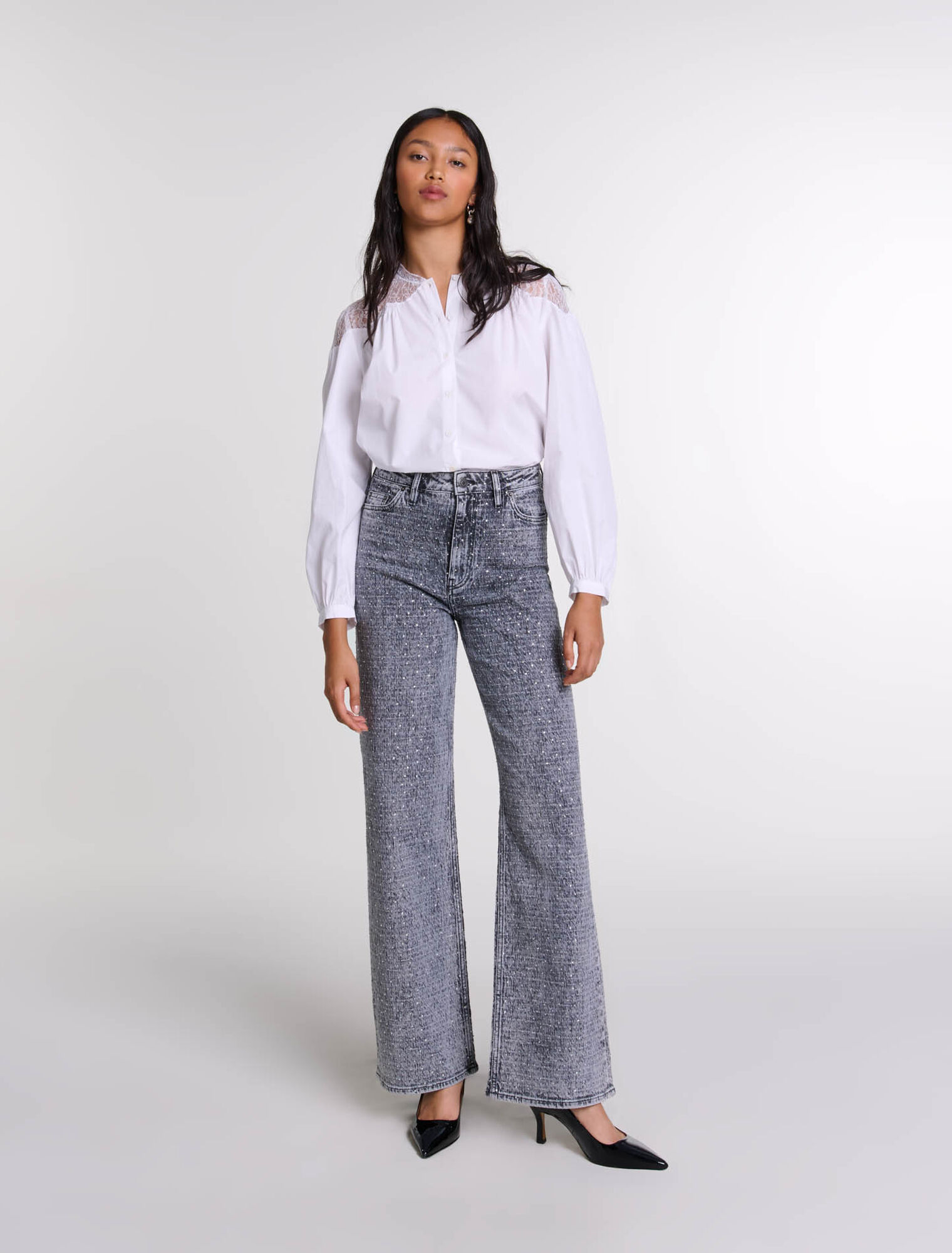 Rhinestone jeans