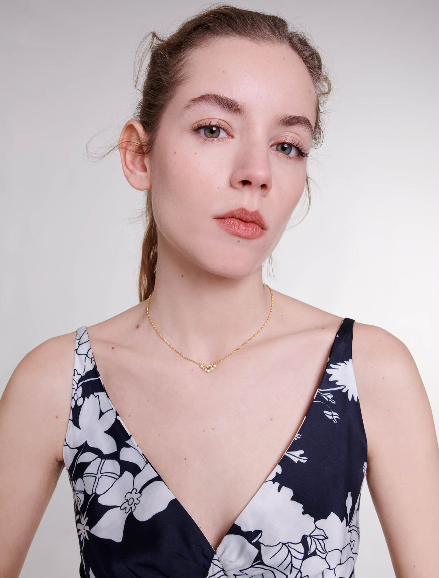 Cutaway maxi dress