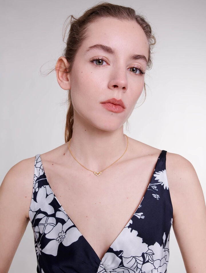 Cutaway maxi dress
