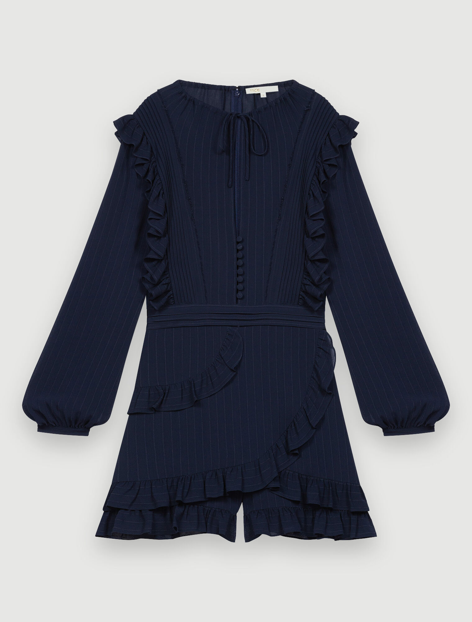 Playsuit with ruffles